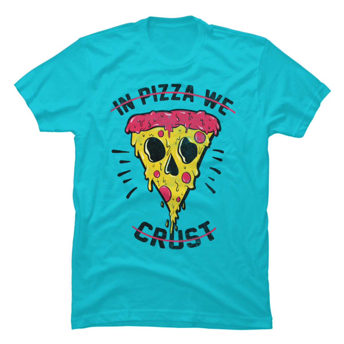 in pizza we crust sweatshirt